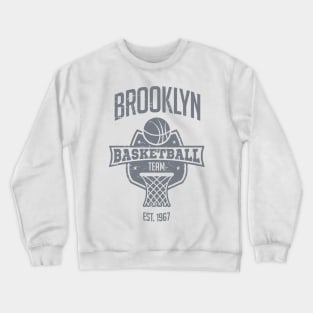 Brooklyn Basketball Team Crewneck Sweatshirt